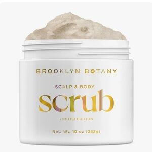 Scalp and Body Sugar Scrub - made with Coconut Oil - Tropical Scent 8.8oz New
